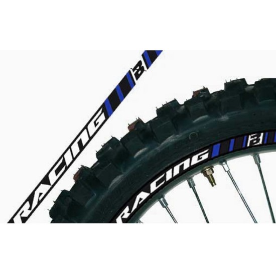 Kit Adesivi Cerchi Blackbird (Blu)