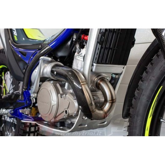 Protezione Scarico CARBONIO SHERCO 2023-2025 / SCORPA 2023-2025