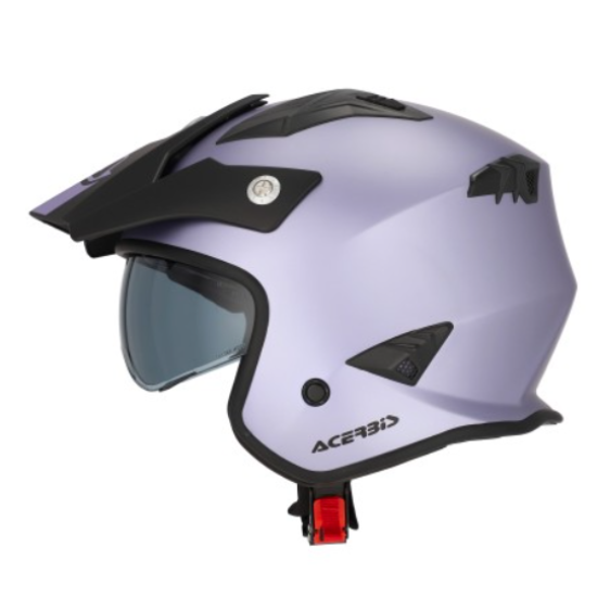 Casco ACERBIS JET ARIA (Viola Metallico)
