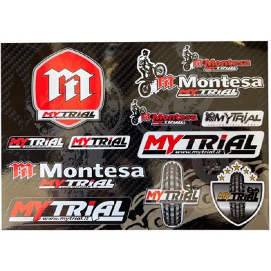 Kit Adesivi Logo MYTRIAL - MONTESA