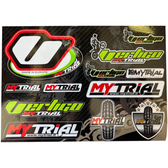 Kit Adesivi Logo MYTRIAL - VERTIGO