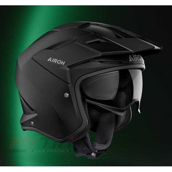Casco AIROH KOMBAKT BLACK MATT