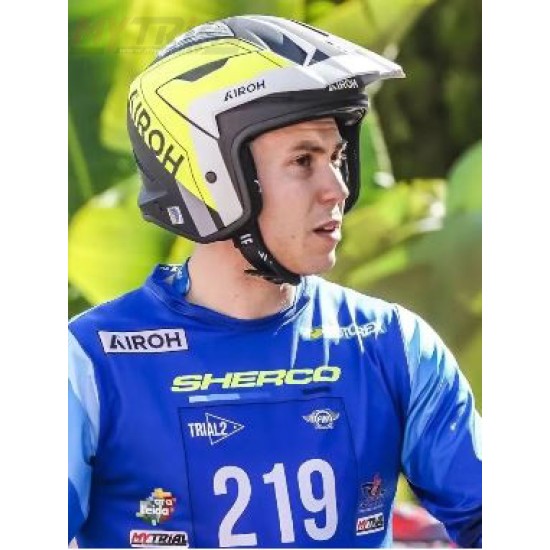 Casco AIROH TRR II HUNT GIALLOFLUO