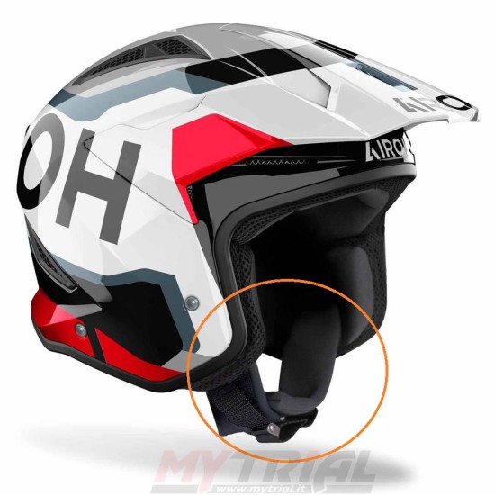 Imbottitura Laccio Chiusura Casco Airoh TRR