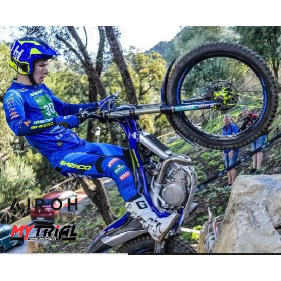 Casco AIROH TRR II JUPITER BLU