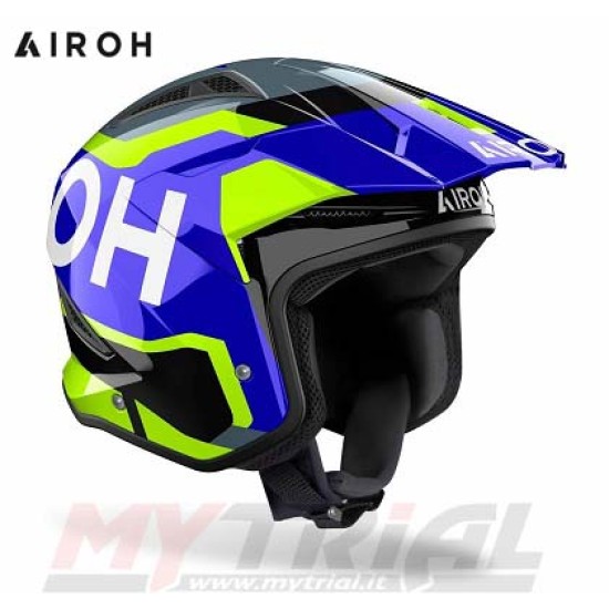 Casco AIROH TRR II JUPITER BLU