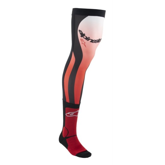 CALZE ALTE ALPINESTARS (BLK-ROSSO)
