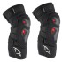 Ginocchiera ALPINESTARS BIONIC PRO PLASMA (NERO-ROSSO-BIANCO)
