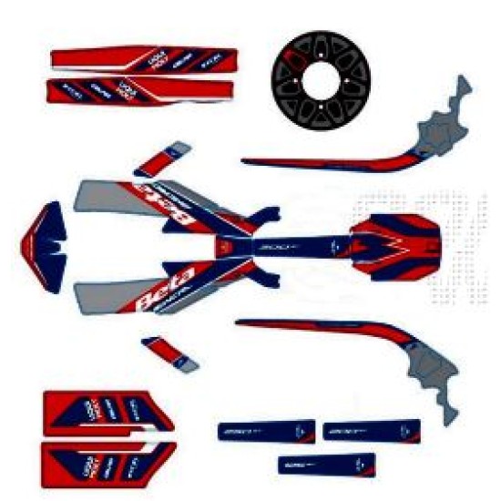 Kit Adesivi Telaio BETA SINCRO FACTORY 2026