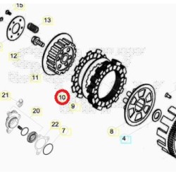 Disco Guarnito BETA REV-EVO 80  2016/2023
