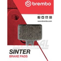 Pastiglie Freno Posteriore BREMBO (Sinterizzata) (Gas Gas, Montesa, TRS, Sherco, Scorpa, Ossa, JTG, Vertigo)