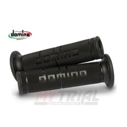 Manopole DOMINO RACING Forate (NERO) 