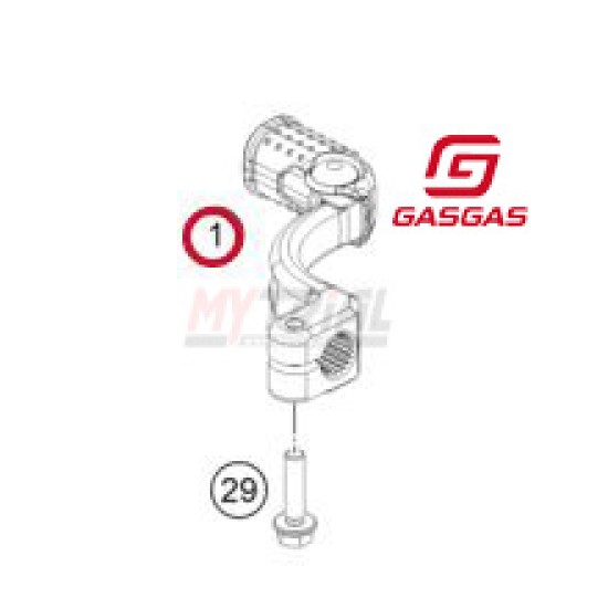 Leva Cambio GAS GAS GP 2024 (Originale)