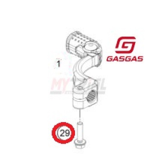 VITE Leva Cambio GAS GAS GP 2024 (Originale)