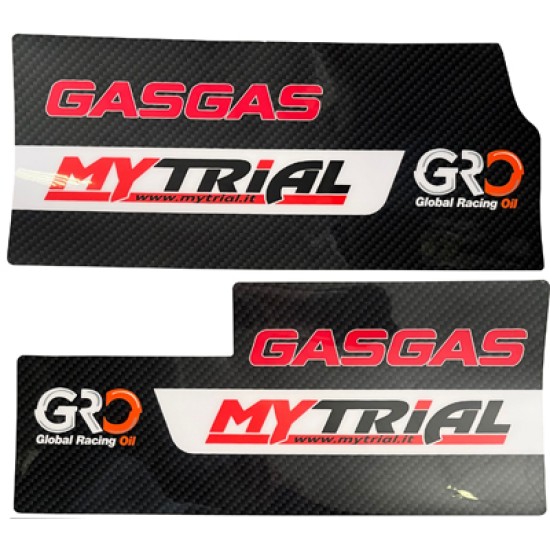 Adesivi Forcelle GAS GAS - MYTRIAL (Finto Carbonio)