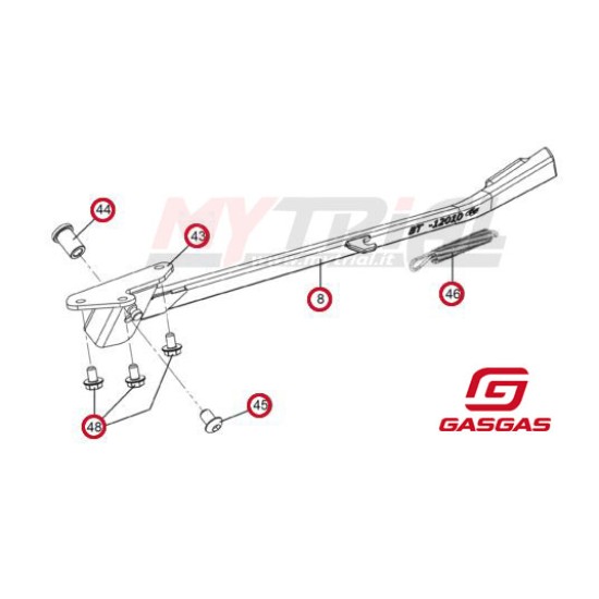 Kit Cavalletto GAS GAS 2019-2025