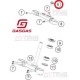 Piastra Forcelle Superiore Gas Gas GP 2023-24