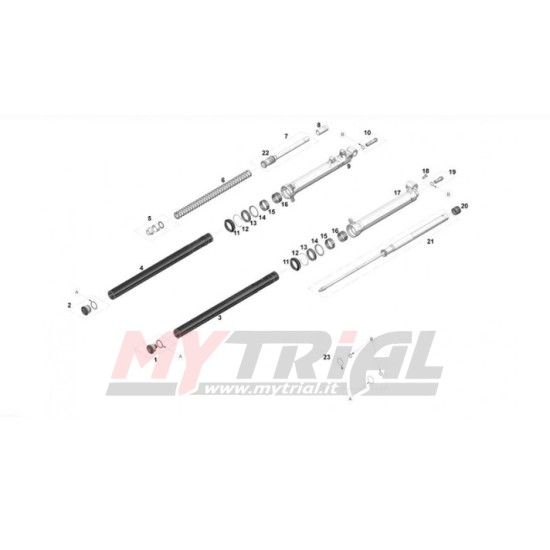 Kit O-ring Forcella Tech