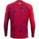 Completo Maglia e Pantalone HEBO RACE PRO (Rosso-Azzurro)