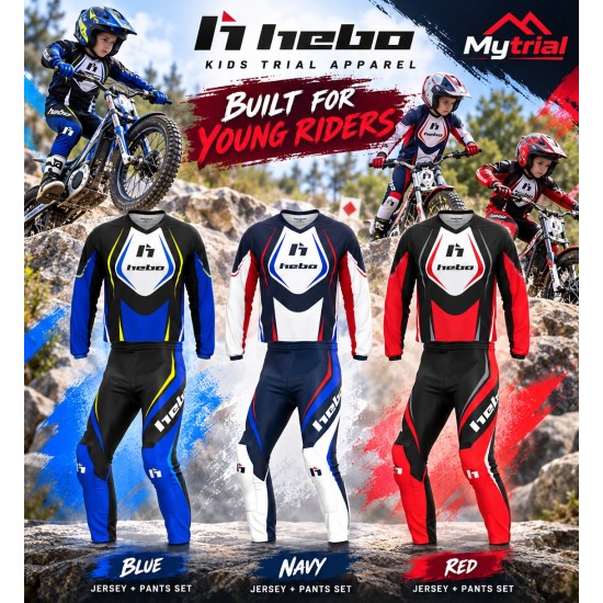 Completo BAMBINO Maglia e Pantalone HEBO Pro 
