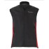 Gilet Antivento HEBO NERO-ROSSO