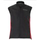 Gilet Antivento HEBO NERO-ROSSO
