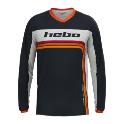MAGLIA HEBO PRO TRIAL RETRO JERSEY - ROSSO