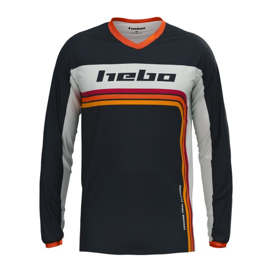 MAGLIA HEBO PRO TRIAL RETRO JERSEY - ROSSO