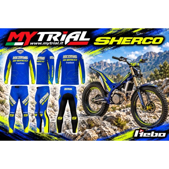 Completo Maglia e Pantalone SHERCO - HEBO -MYTRIAL 