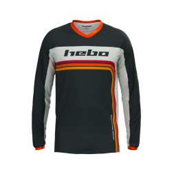MAGLIA HEBO PRO TRIAL RETRO JERSEY - RED