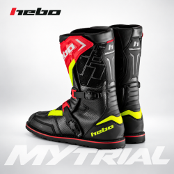 Stivali HEBO 2027 THECNICAL 3.0 MICRO (Nero-Rosso-Giallo)