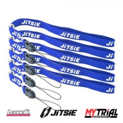 5 X Cordino Elastico X Arresto Motore JITSIE (Blu)