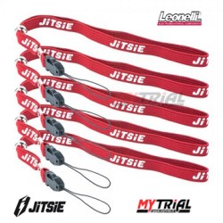 5 X Cordino Elastico X Arresto Motore JITSIE (Rosso
