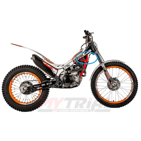 Adesivo Telaio/Radiatore Destro MONTESA REPSOL 2024-2025