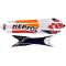 Kit Adesivi Parafango posteriore MONTESA REPSOL 15/16