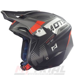 Casco MOTS GO2 ON3 (Nero/Grigio)
