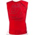 Gilet Traspirante con Protezione Paraschiena MOTS (Rosso)