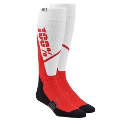 Calze 100% TORQUE (Bianco-Rosso) Calze 100% TORQUE (Bianco-Rosso)