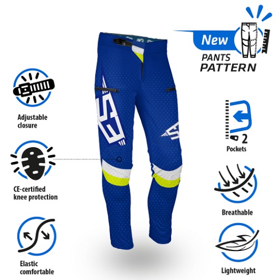 Pantalone S3 RACING Blue