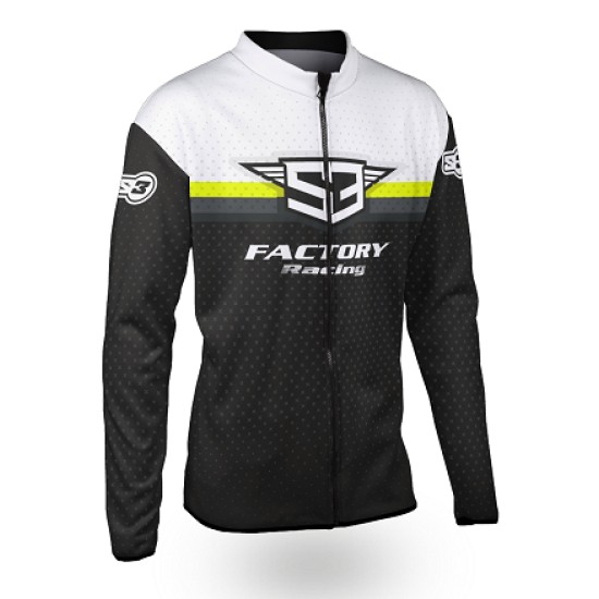 Giubbino S3  RACING BK/Y