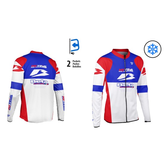 Giubbino BETA FACTORY - S3 - MYTRIAL (Bianco)
