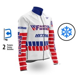 FANTIC Jacket - S3 - MYTRIAL Brand: S3 Color: WHITE - WHITE - LIGHT BLUE