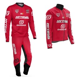 Completo Giubbino, Maglia e Pantalone GAS GAS - S3 - MYTRIAL (Red)