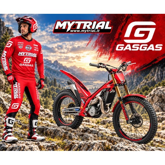Completo Maglia e Pantalone GAS GAS - S3 - MYTRIAL (ROSSO)