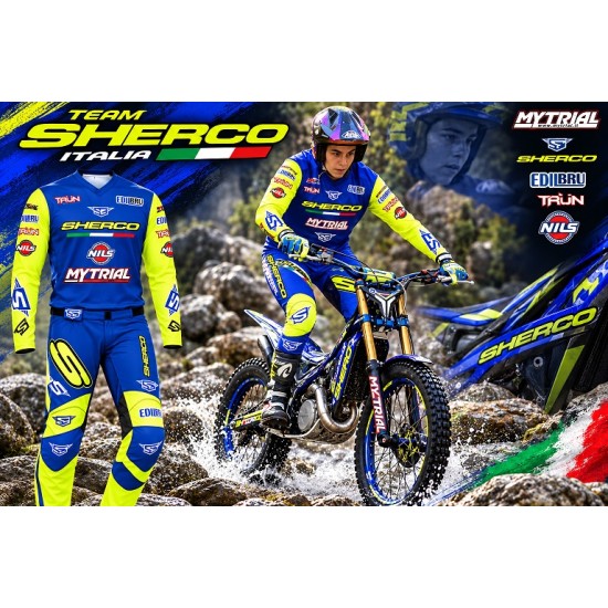 Completo Maglia e Pantalone SHERCO ITALIA - S3 - MYTRIAL 