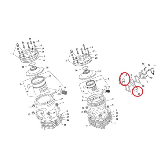 Set Valvola Sherco 2011- 2022, Scorpa 2011 - 2022