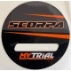 KIT Adesivi Coperchi Volano e Frizione SCORPA 15-22 (GRIGIO - NERO)