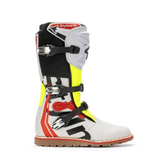Stivali STYLMARTIN IMPACT PRO 2 BIANCO/ROSSO/GIALLO