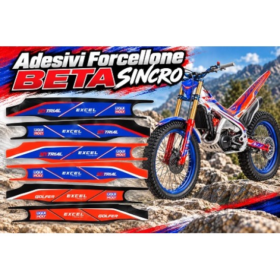 Adesivi Forcellone BETA SINCRO 