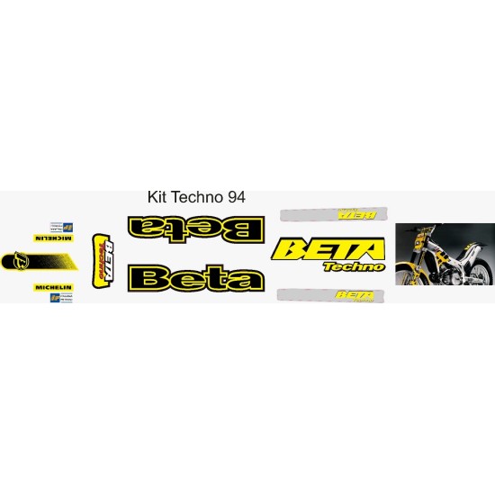 Kit Adesivi BETA TECHNO 1994